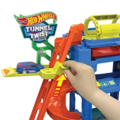 Hot Wheels Color Shifters Autolavado De Túnel En Espiral