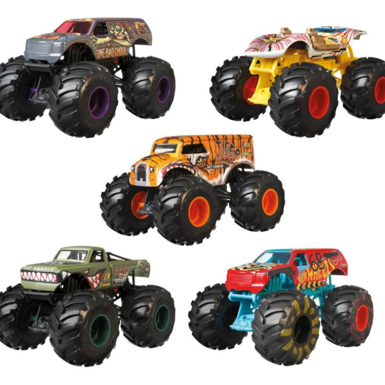 Hot Wheels Monster Trucks Vehículos Grandes Varios Modelos