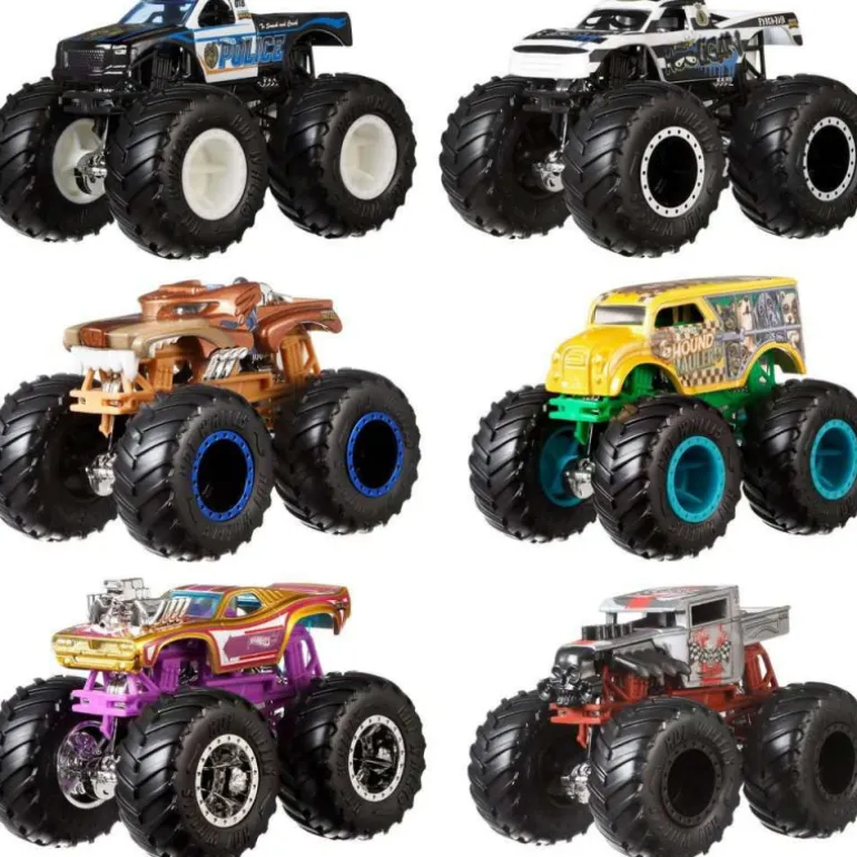 Hot Wheels Monster Trucks Duetos Demolición 1:63 Varios Modelos