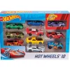 Hot Wheels Pack 10 Vehículos Varios Modelos
