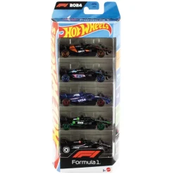 Hot Wheels Pack 5 Vehículos de Fórmula 1