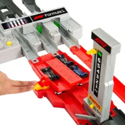Hot Wheels Racing Conjunto Circuito de Gran Premio de Formula 1 con 3 Coches