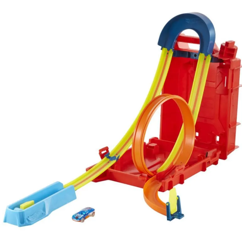 Hot Wheels Track Builder Bidón de Acrobacias