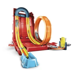 Hot Wheels Track Builder Bidón de Acrobacias