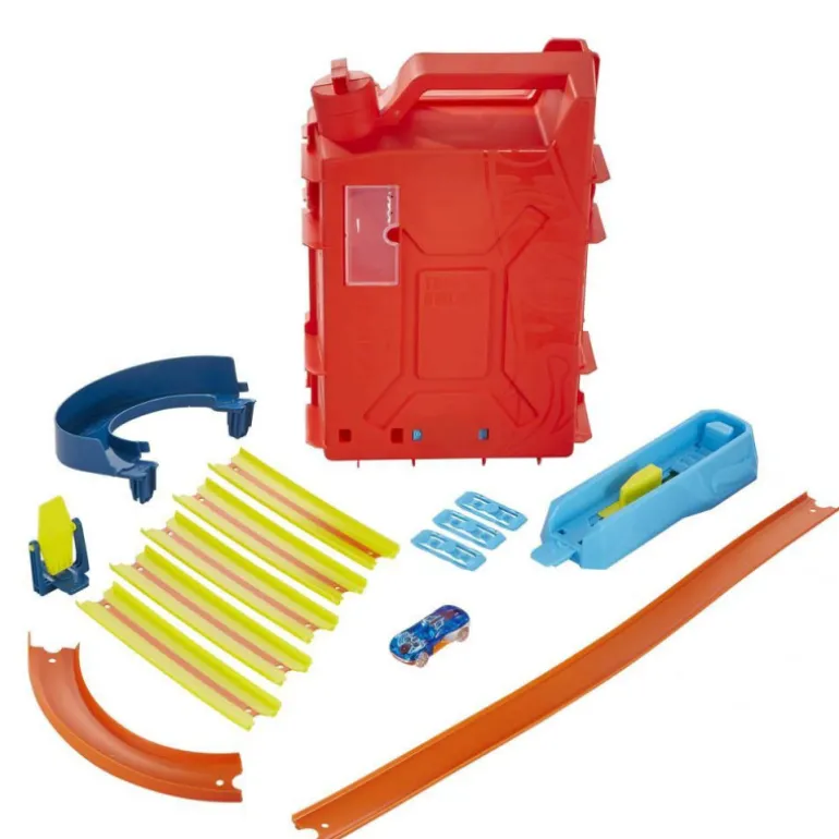 Hot Wheels Track Builder Bidón de Acrobacias