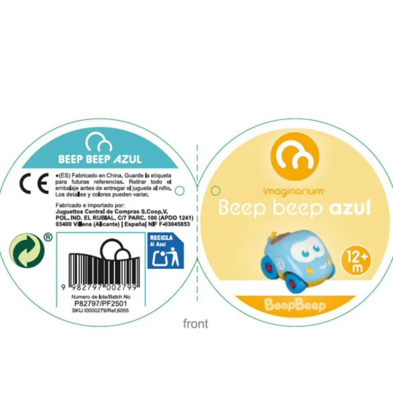 Imaginarium Beep Beep Azul