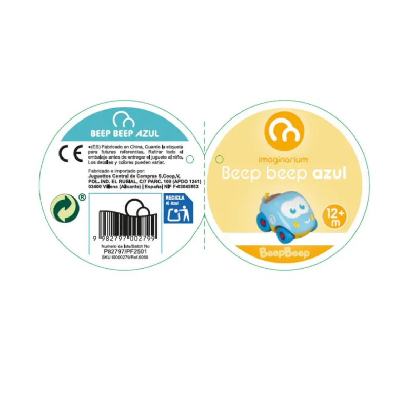 Imaginarium Beep Beep Rojo
