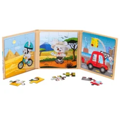 Imaginarium Magnetic 3 Puzzles Viaje