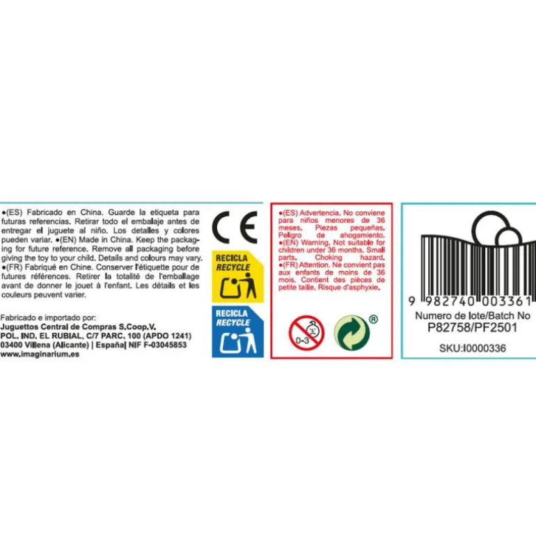 Imaginarium Magnetic 3 Puzzles Viaje