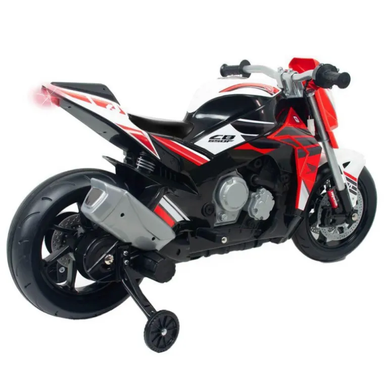 Injusa Moto Hoinda Naked 12V con Luces y Sonidos - 8410964064178