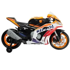Injusa Moto Honda Repsol 12V con Luces y Sonidos - 8410964064918
