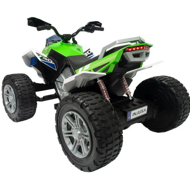 Injusa Quad Rage 24V con Luces y Ruedas Eva - 8410964073026
