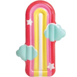 INTEX Colchoneta Hinchable Nube Arcoiris