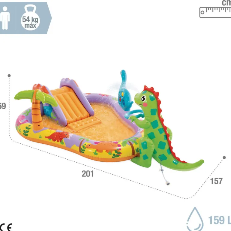 INTEX Dino Park Centro de Juego de Agua