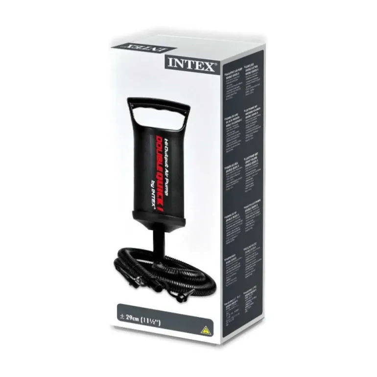 INTEX Hinchador Doble Acción 29 cm