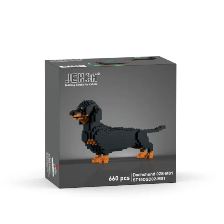 Jekca Perro Salchica 02-M01 Kit de Construcción