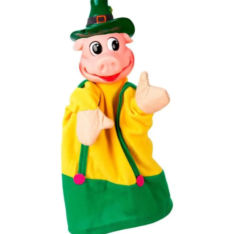 Juguettos 4 Marionetas Los Tres Cerditos