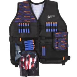 Juguettos Blaster Soft Chaleco Sky Fork con Accesorios