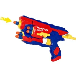 Juguettos Blaster Soft Pistola Level MS-10 Dardos