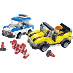 Juguettos Construcción Coche de Policía