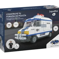 Juguettos Construcción Furgón de Policía 196 Piezas