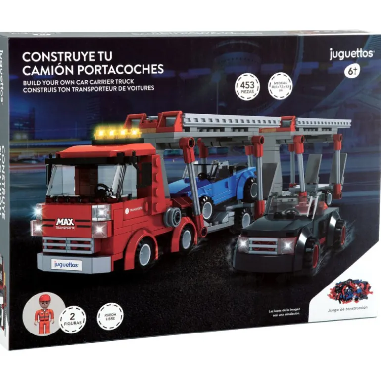Juguettos Construye tu Camión Portacoches