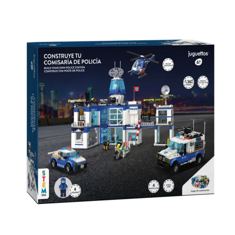 Juguettos Construye tu Comisaría de Policía