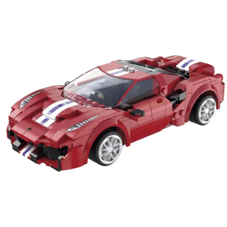 Juguettos Construye Tu Coche De Carreras Radio Control Rojo