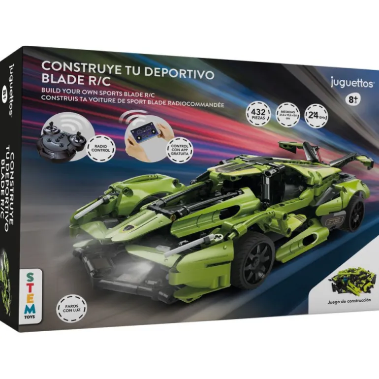 Juguettos Construye Tu Deportivo Blade Radio Control