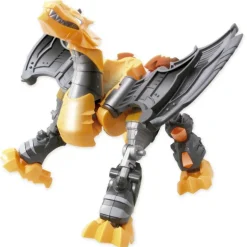 Juguettos Robot Transformable Goldy Dragon