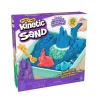 Kinetic Sand Set Con Arenero Varios Colores