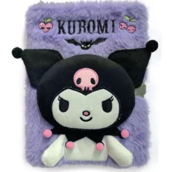 Kuromi Libreta de Peluche Plush Hello
