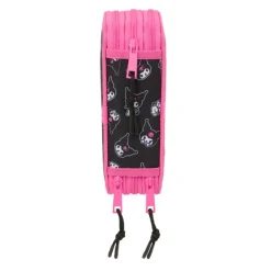 Kuromi Plumier Triple 37 Piezas