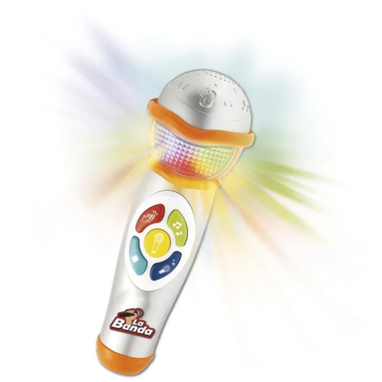 La Banda Micrófono con Luz y Efectos