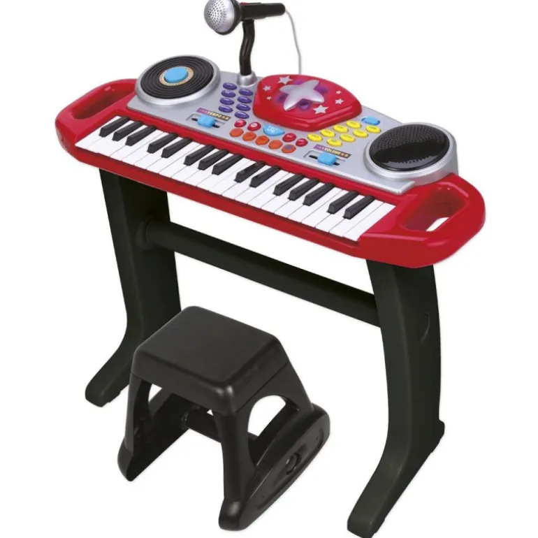 La Banda Piano Electrónico con Taburete