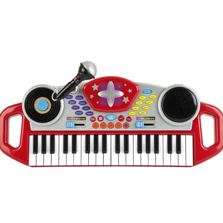 La Banda Piano Electrónico con Taburete