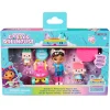 La Casa de Muñecas de Gabby Set de Figuras Gabby Cuidado de Gatitas