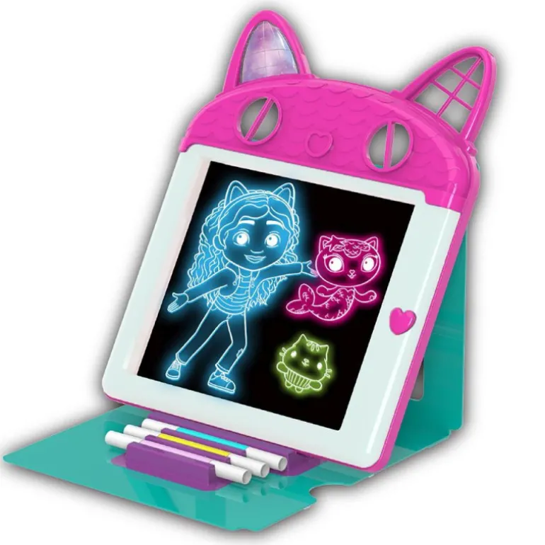 La Casa de Muñecas De Gabby Pizarra Mágica Premium con Luz