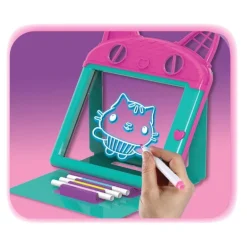 La Casa de Muñecas De Gabby Pizarra Mágica Premium con Luz