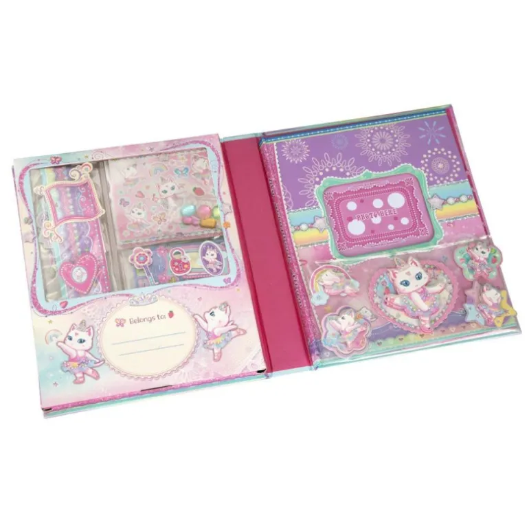 Álbum de Recortes con Accesorios Gatita