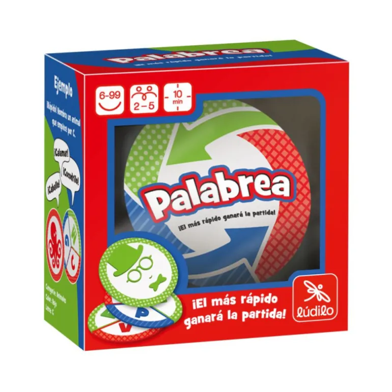 Lúdilo Palabrea Juego de Mesa