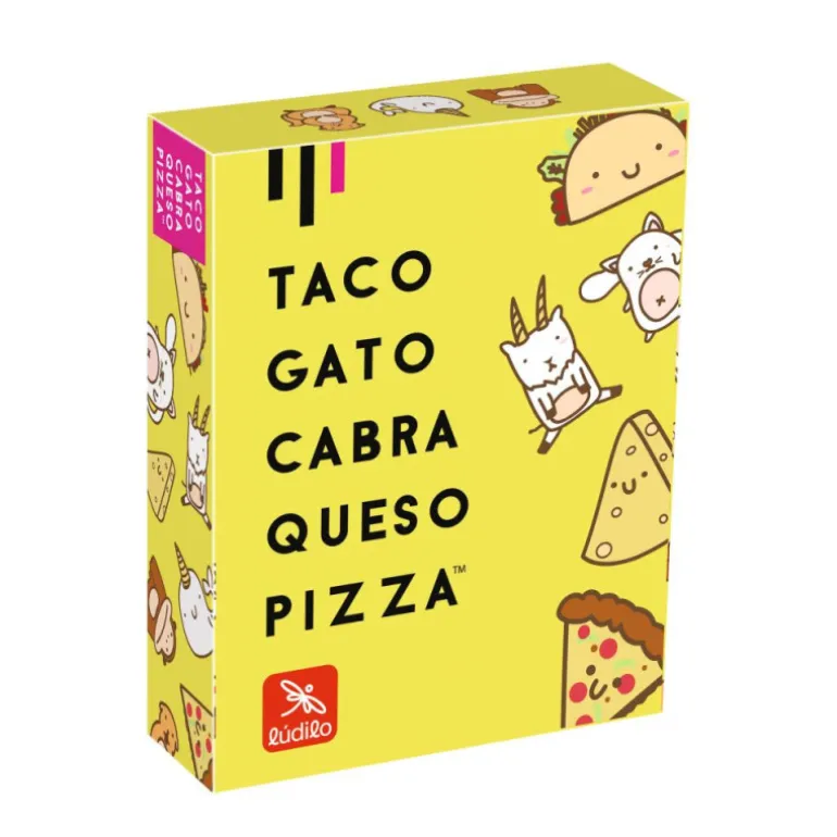 Lúdilo Taco, Gato, Cabra, Queso, Pizza Juego de Mesa