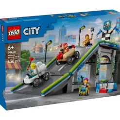 LEGO City Great Vehicles Sin Límites: Rampa de Aceleración para Coches de Carreras - 60460
