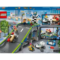 LEGO City Great Vehicles Sin Límites: Rampa de Aceleración para Coches de Carreras - 60460