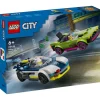 LEGO City Police Coche De Policía Y Potente Deportivo - 60415