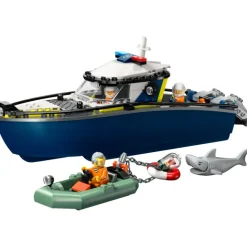 LEGO City Police Persecución en Barco de Policía - 60456