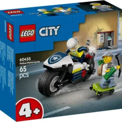 LEGO City Police Persecución en Moto de Policía - 60455