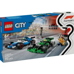 LEGO City Project Alicia 2025 Parrilla de F1 con Coches de Carreras VCARB y Sauber - 60474