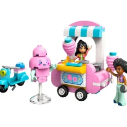 LEGO Friends Puesto de Algodón de Azúcar y Moto - 42643