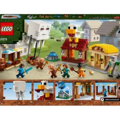 LEGO Minecraft El Ataque a la Aldea del Globo de Ghast - 21273